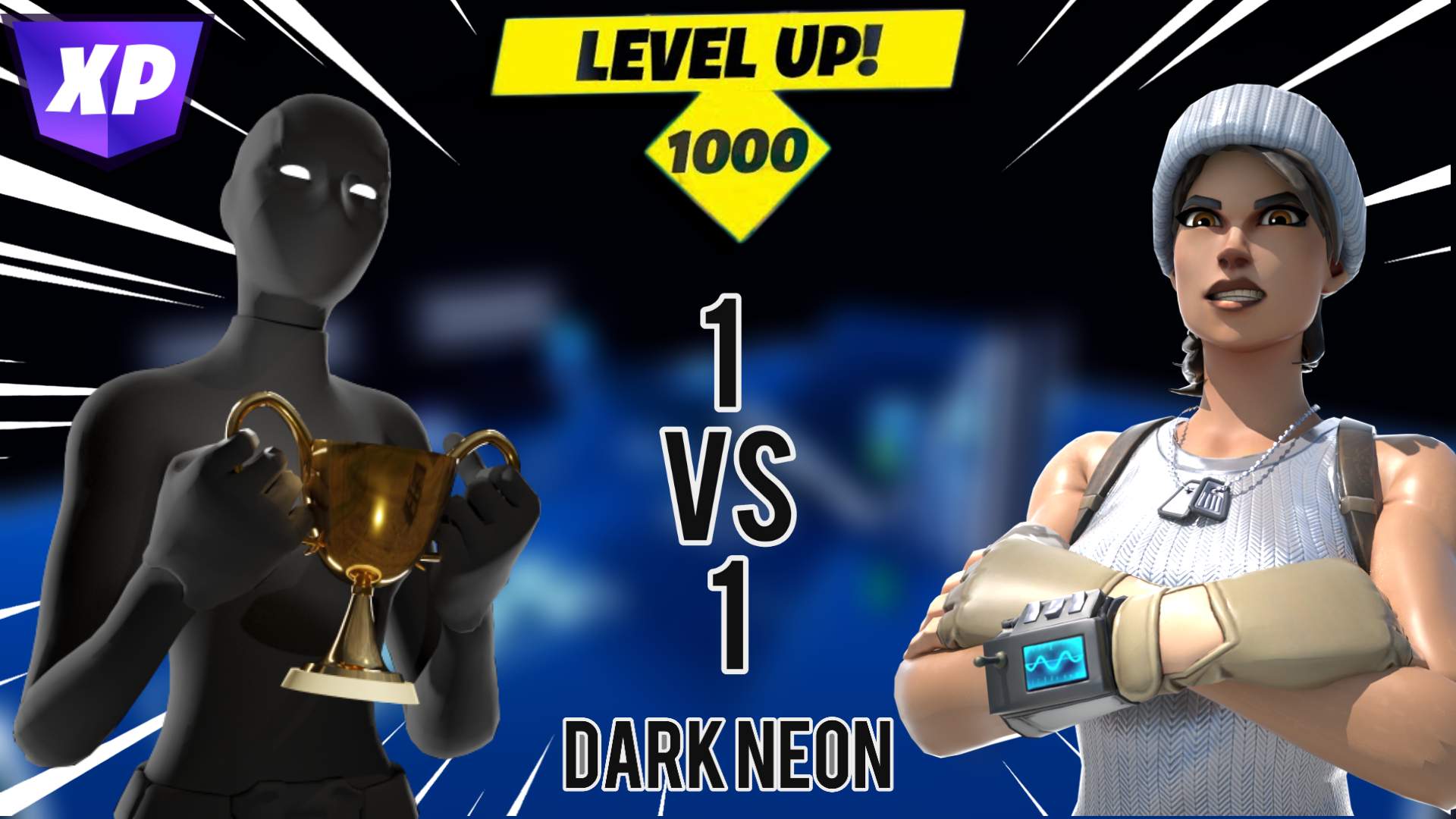 BUILDFIGHT 1VS1 DARK NEON