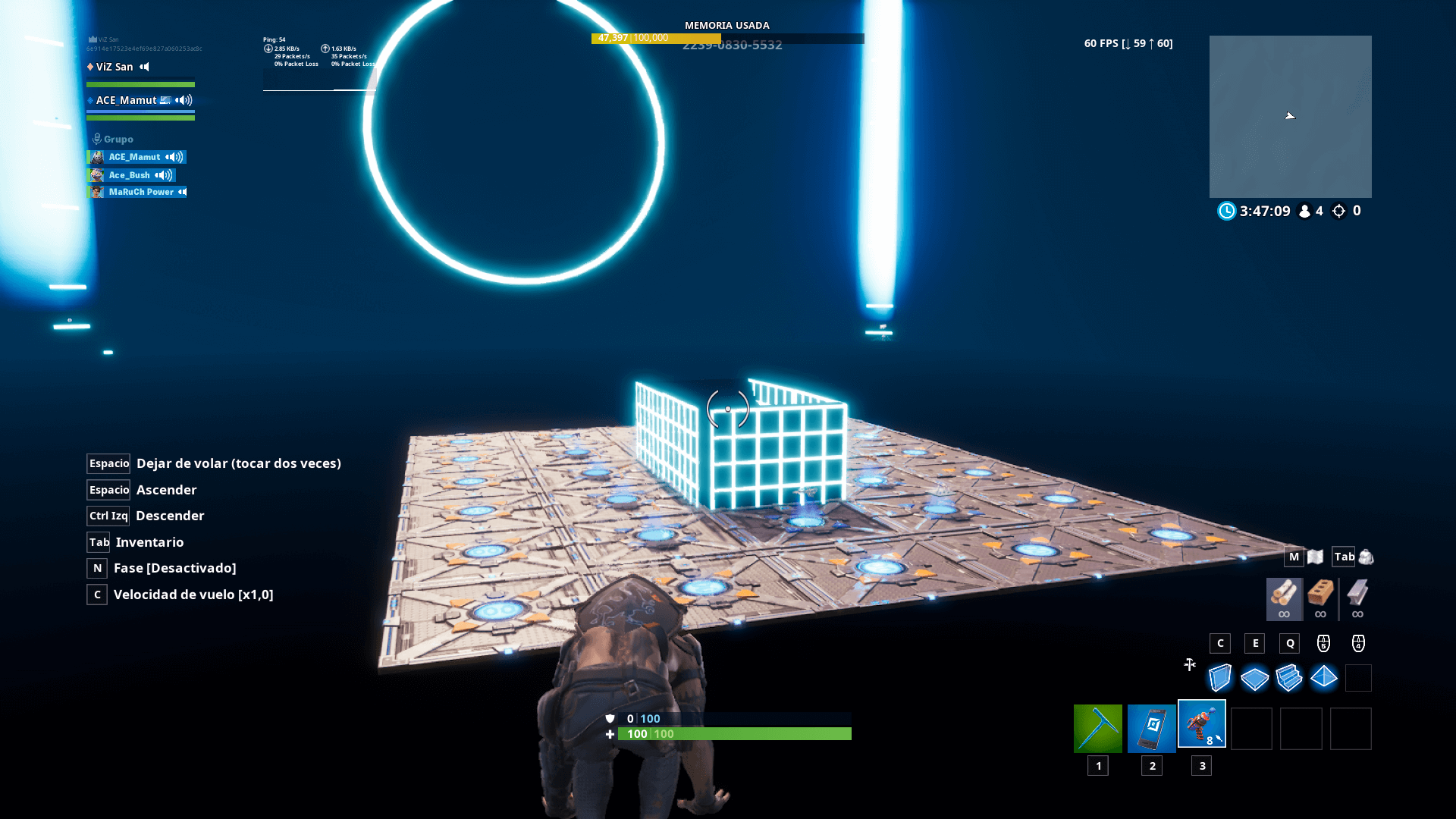 1V1 GLOW IN THE DARK