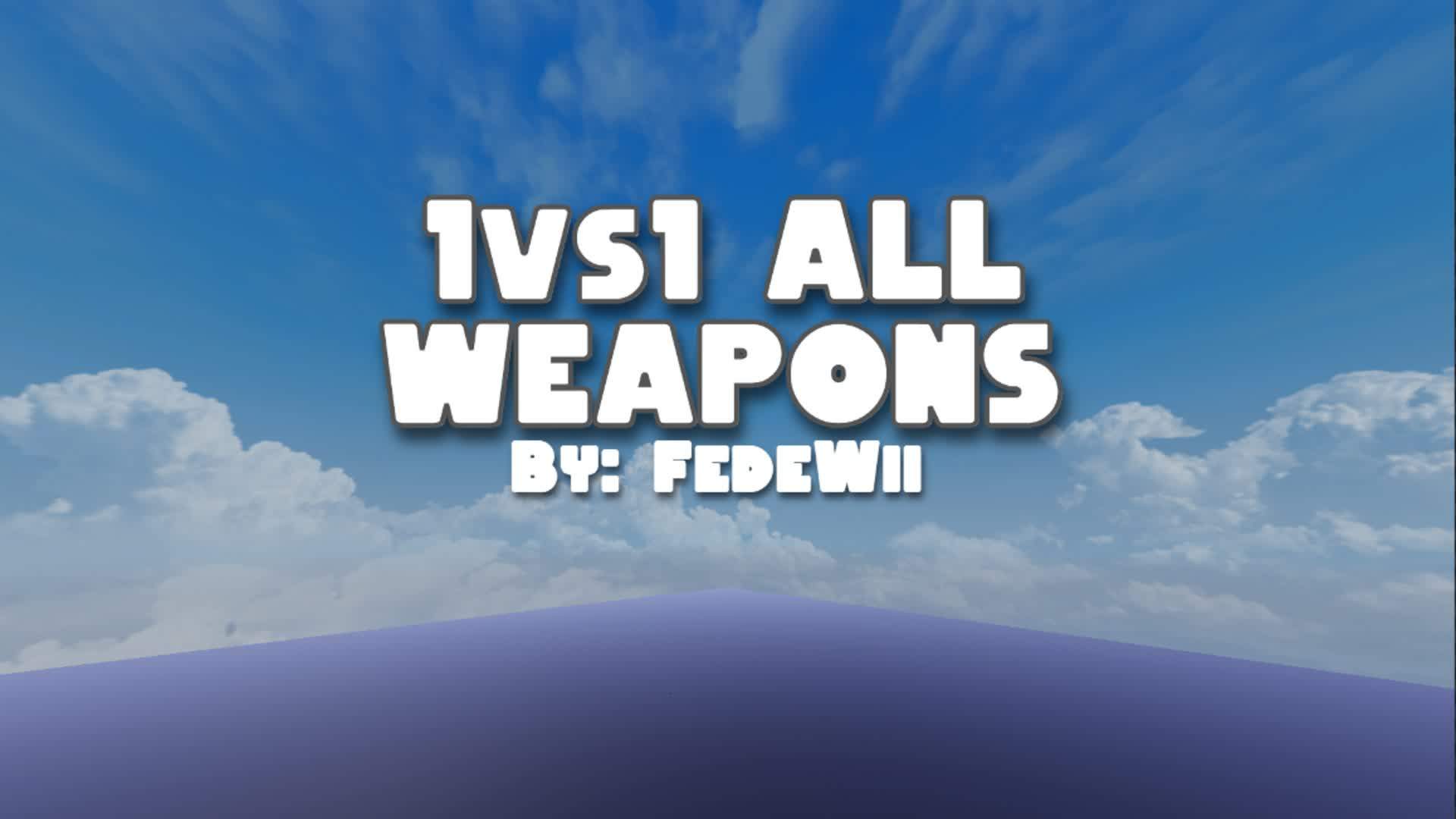 ⭐ 1v1 - ALL WEAPONS AND ITEMS ⭐