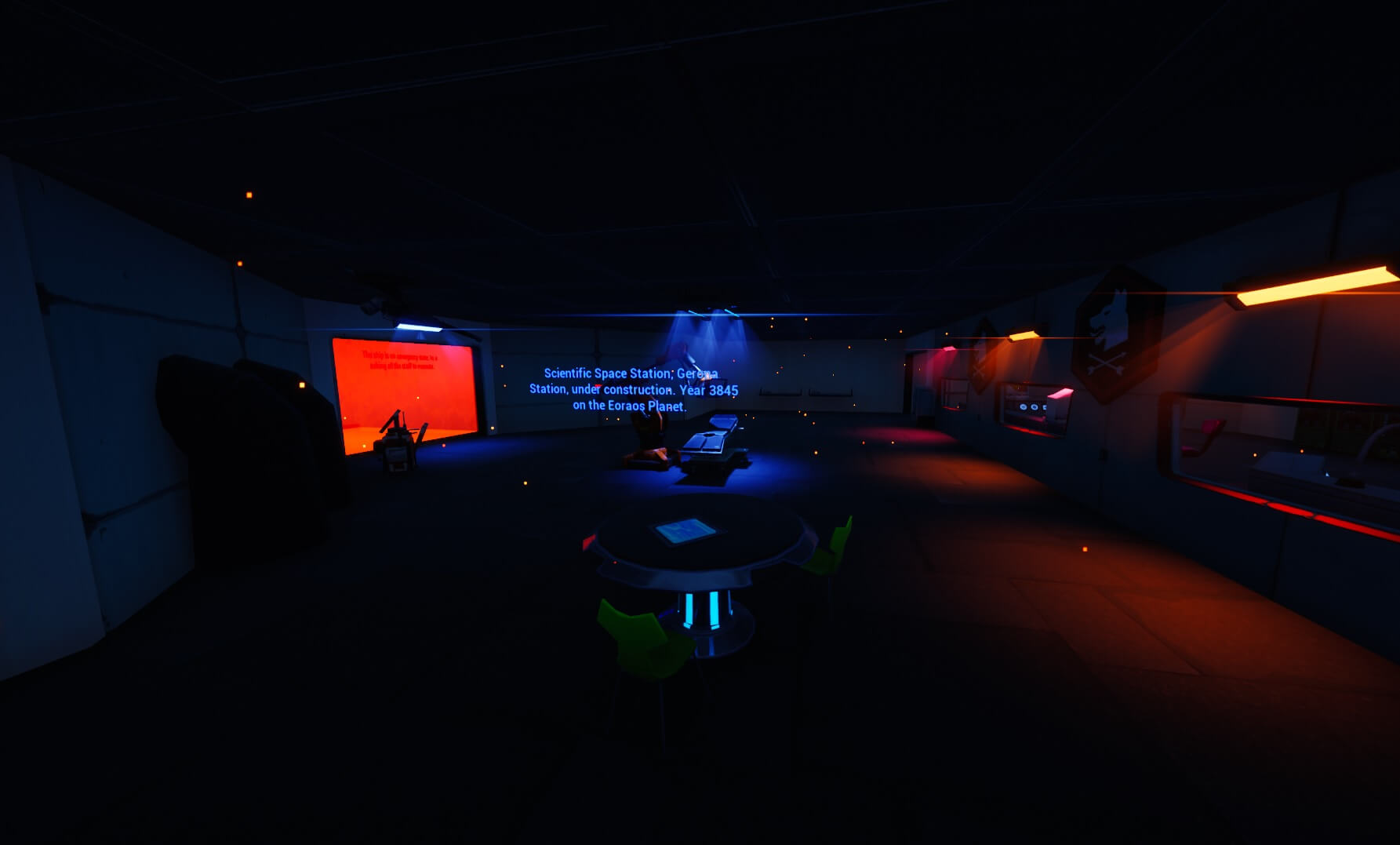 GERONA SPACE STATION / ESCAPE GAME STORY