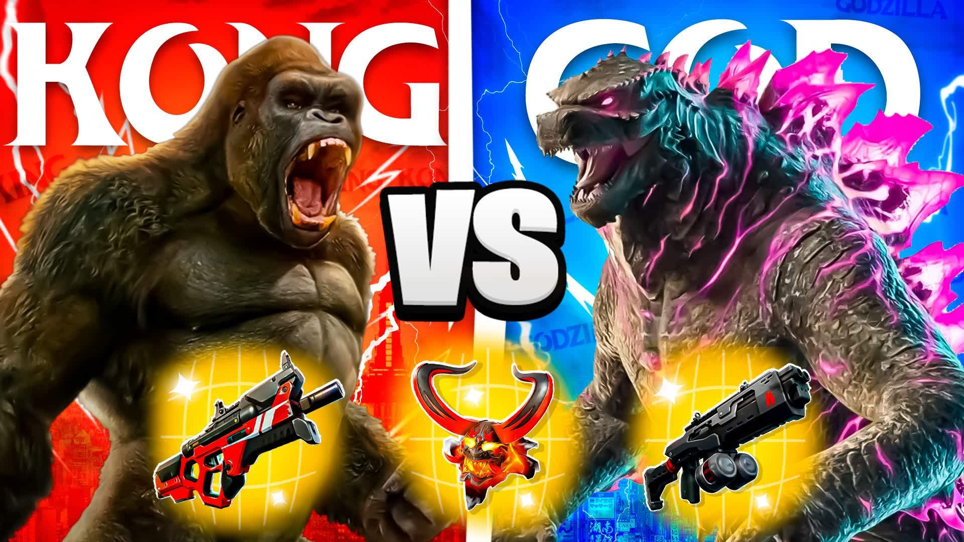 GODZILLA VS KING KONG 🔴🔵 BOSS FIGHT!