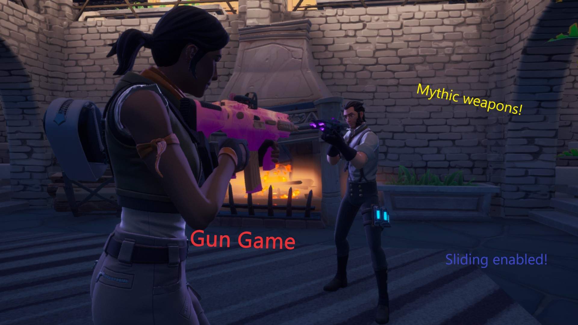 MANSION IN MOUNTAINS - GUN GAME