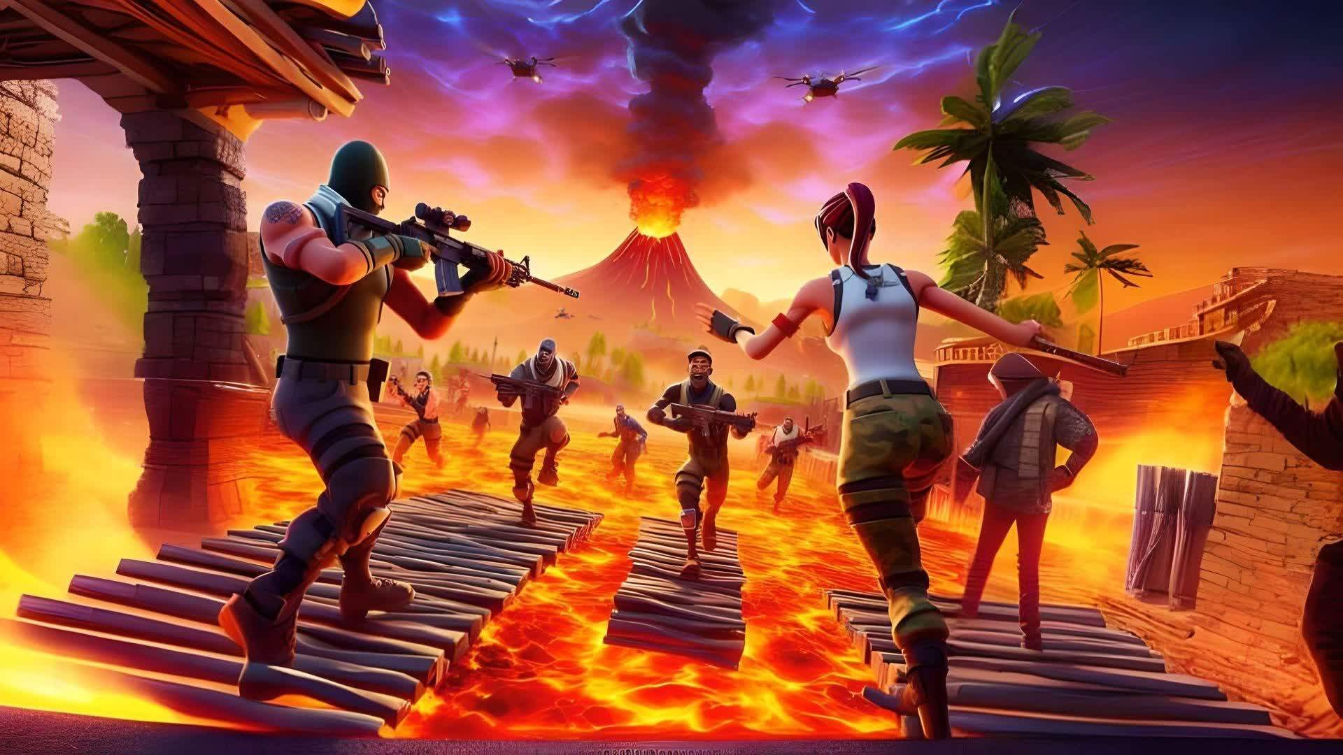 TILTED FLOOR IS LAVA 🌋