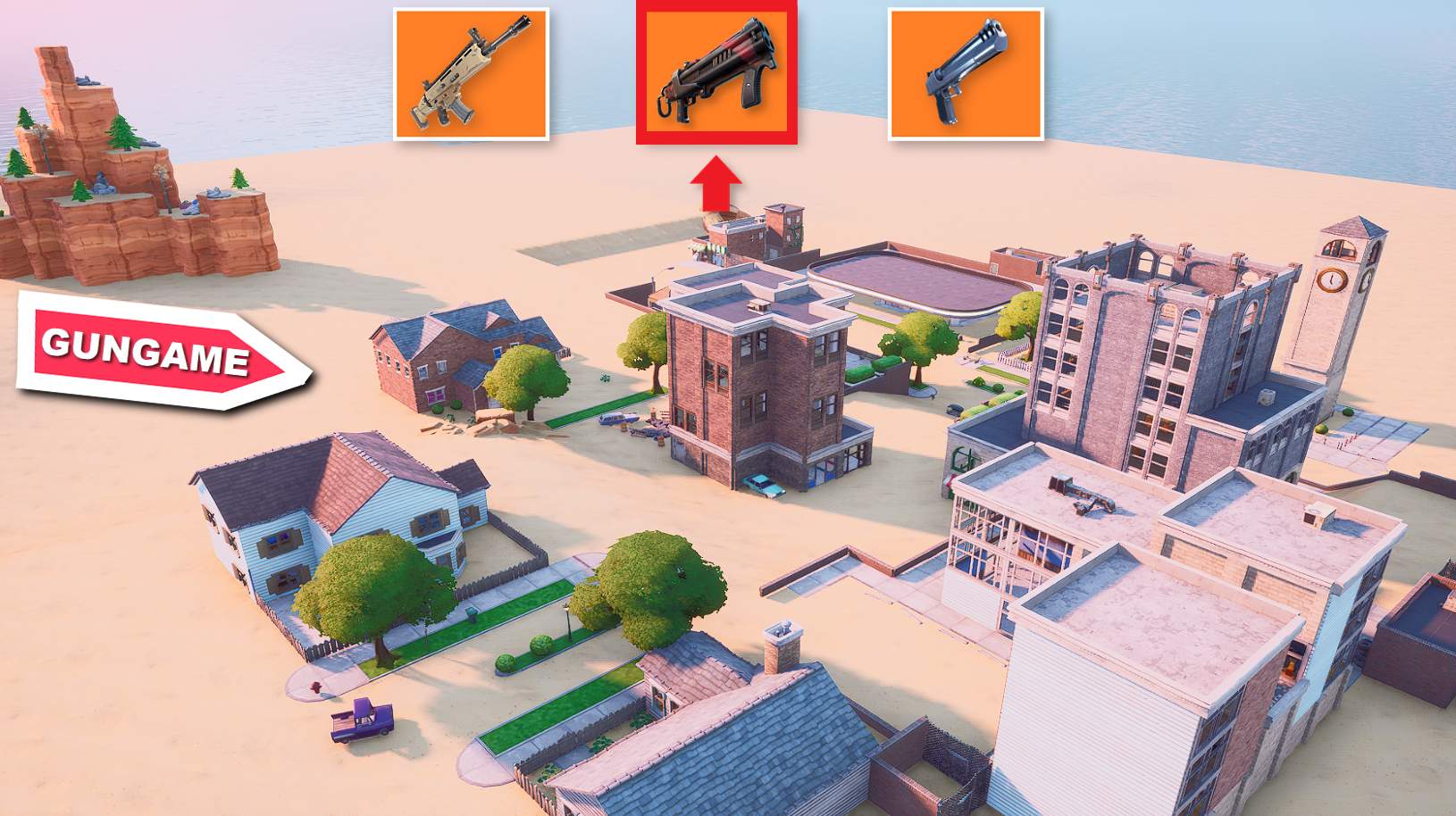 SALTY TOWERS / GUNGAME