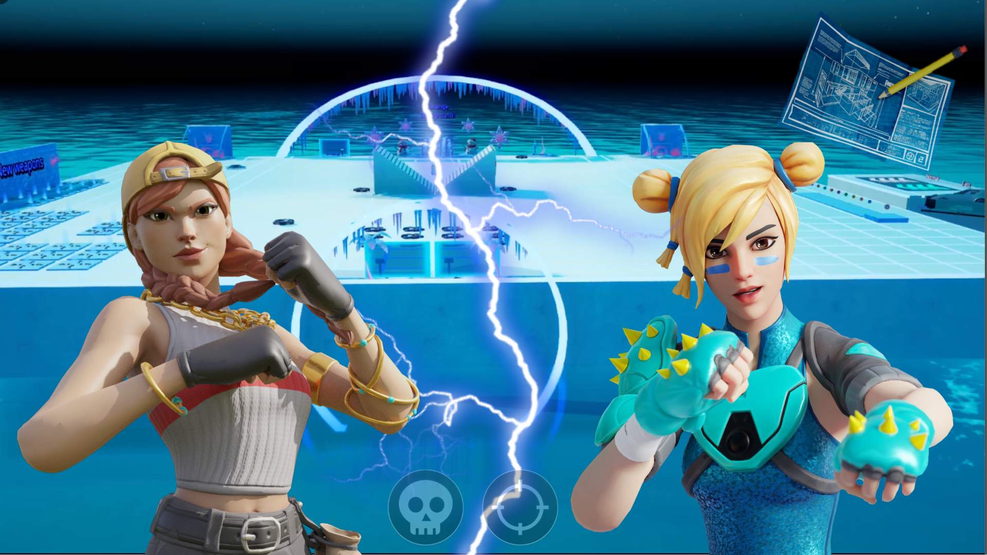 1v1 frosty buildfight ❄☃✴