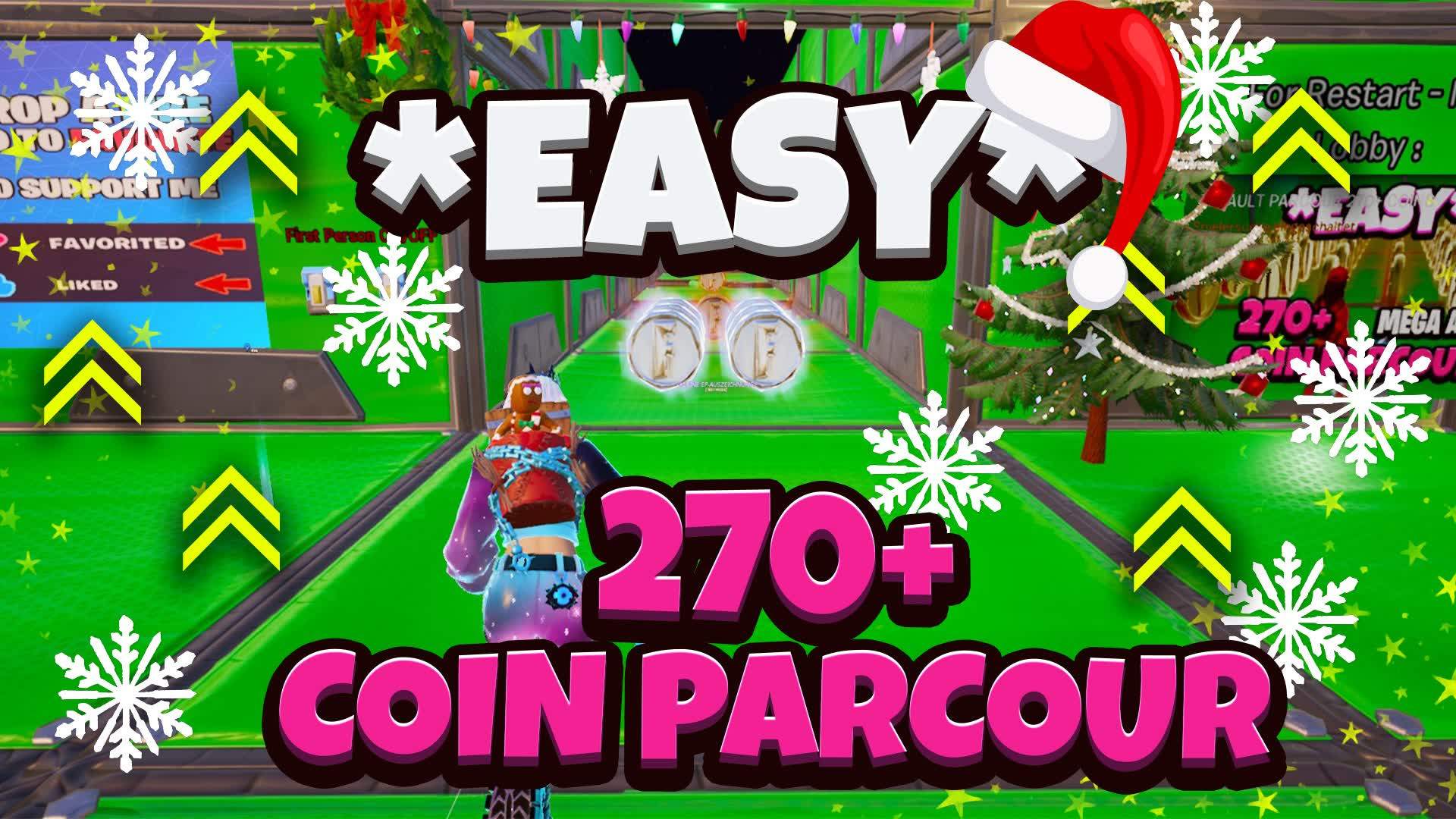 CHRISTMAS PARCOUR 270+ COINS