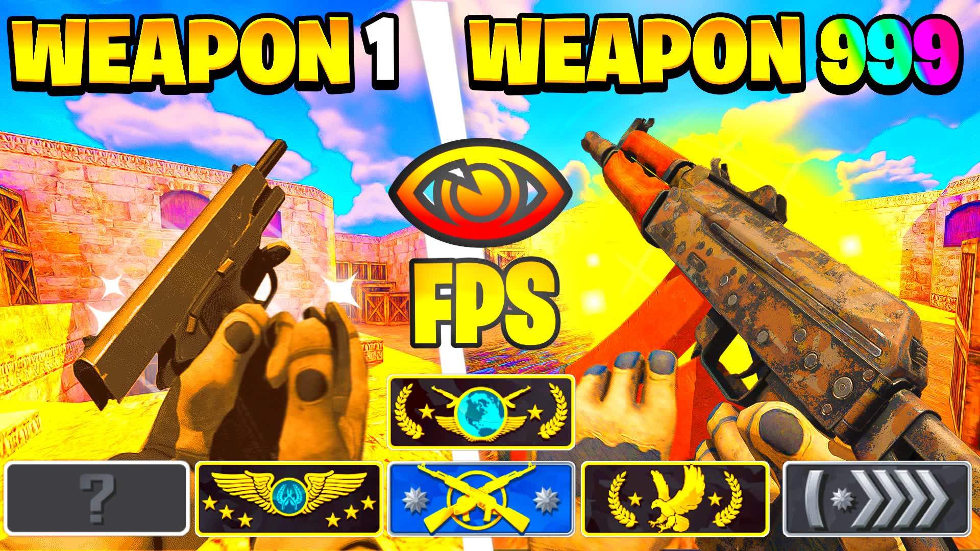 CRAZY DUST 2 FPS 👁️ ONESHOT 💥