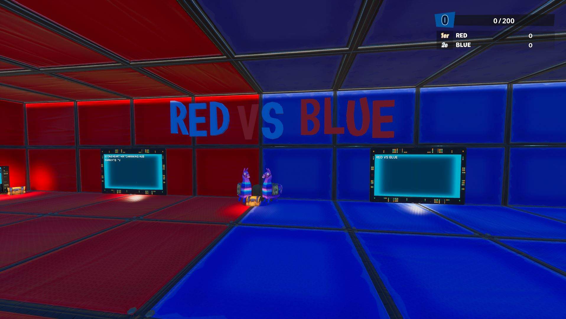 🔴RED VS BLUE 🔵 - 50 PLAYERS 💯