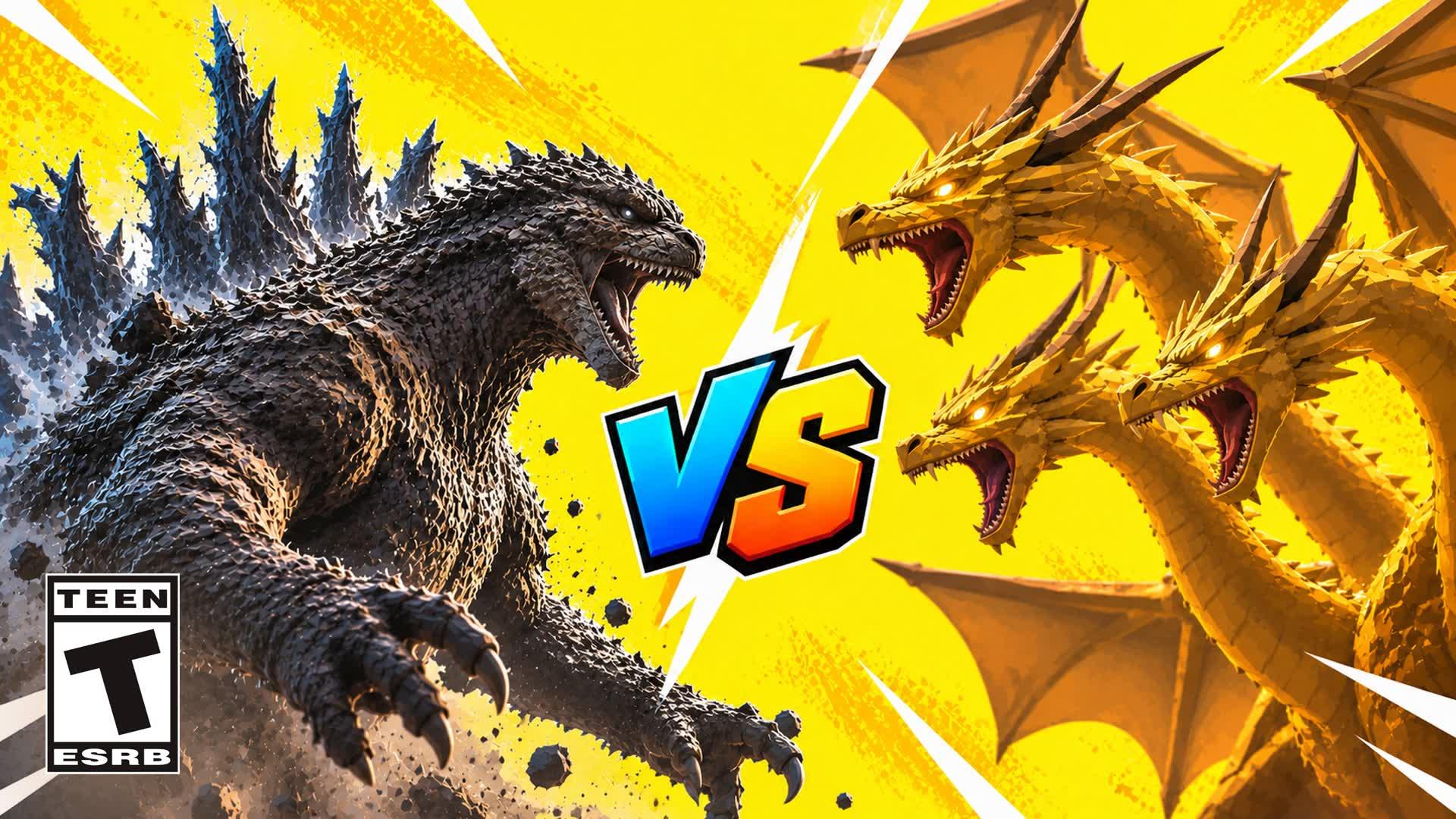🦎 Godzilla VS Ghidorah 🐉