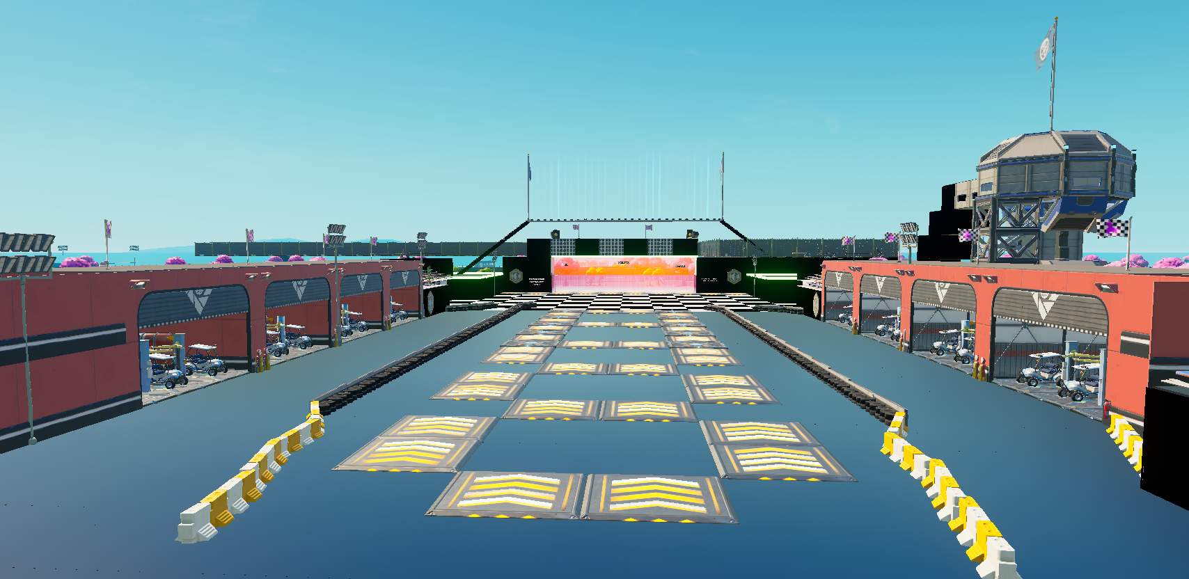 MARIO KART SUR FORTNITE