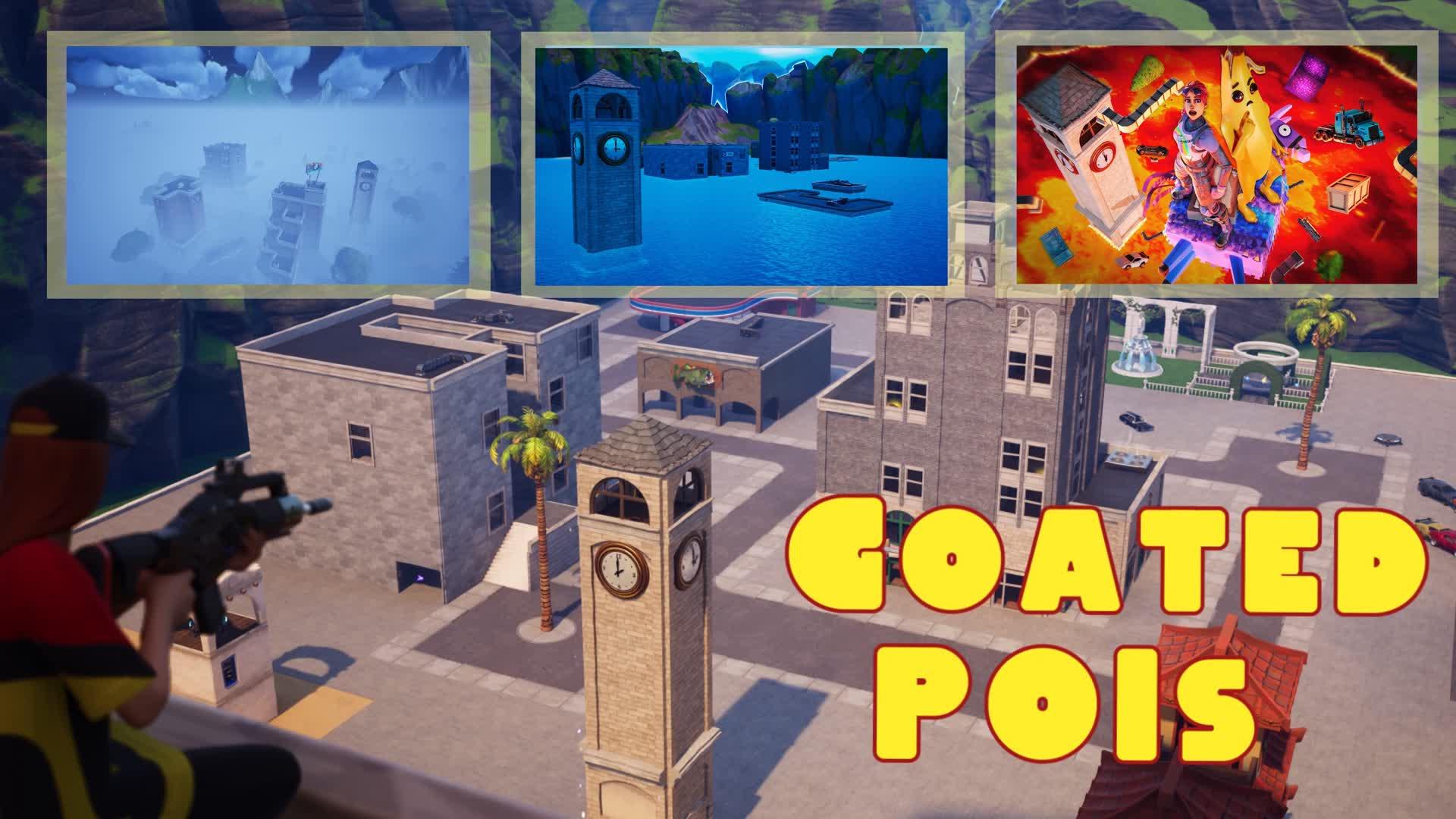 Goated POIs Zone Wars