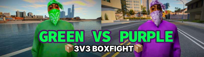 🟩GROVE ST vs BALLAS [Box Fight]🟪
