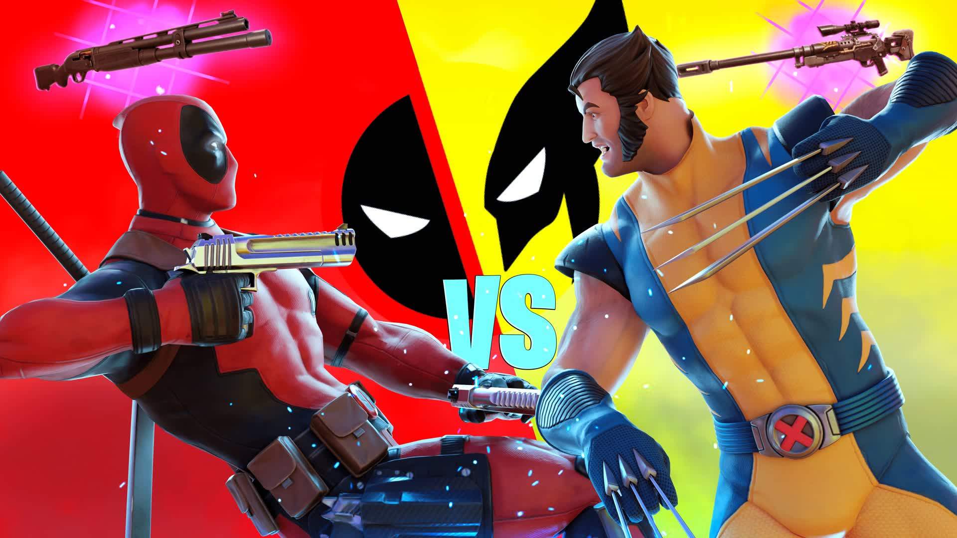 🔴 DEADPOOL VS WOLVERINE 🔵