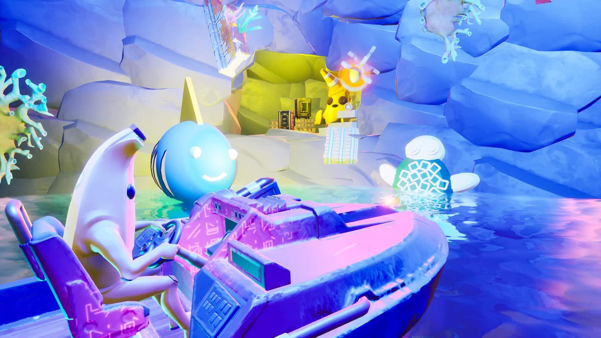 🌊 UNDERWATER BOAT RACE 🌊