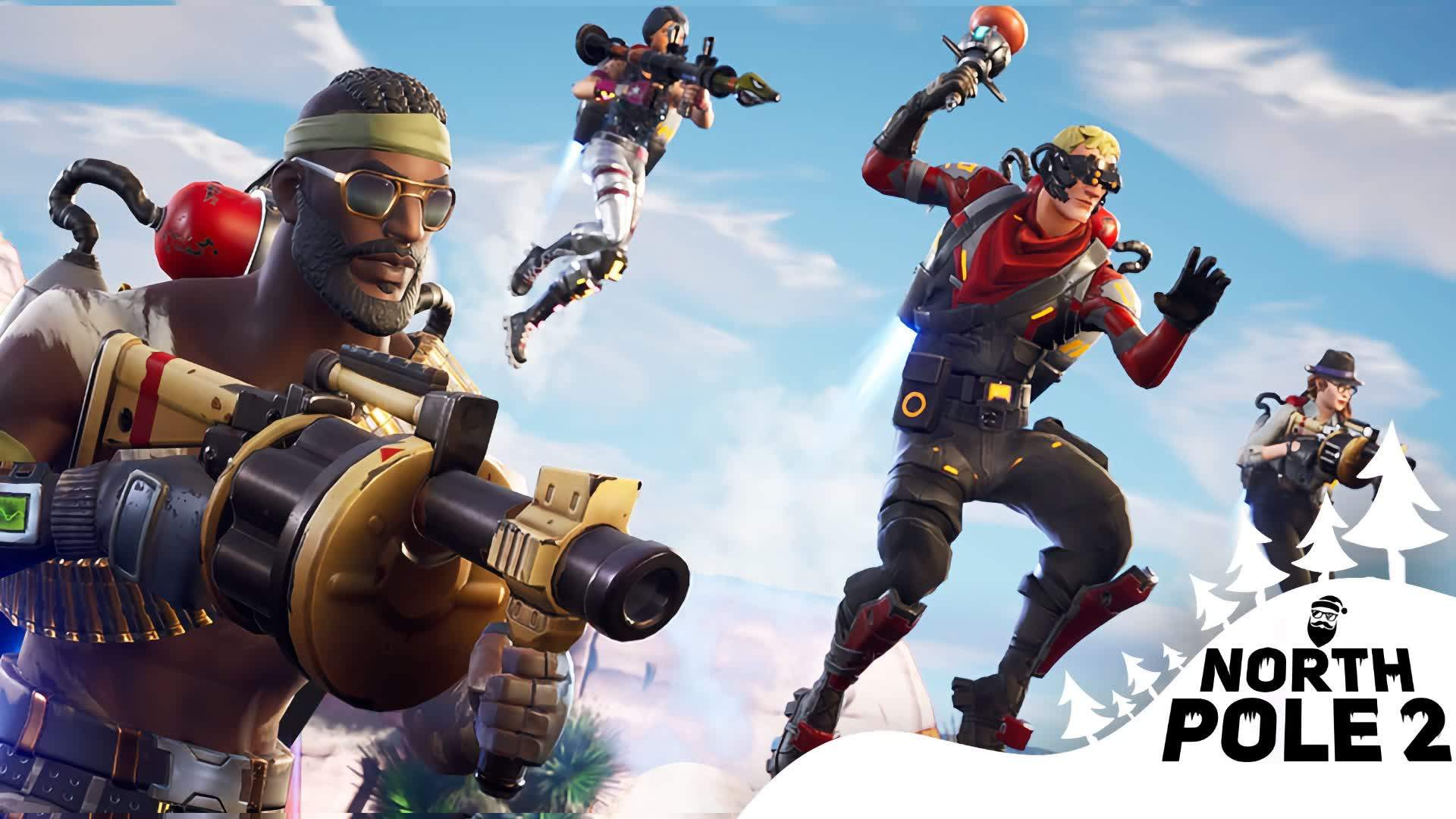 🎅 NORTH POLE 2 - FLY EXPLOSIVES FFA💥
