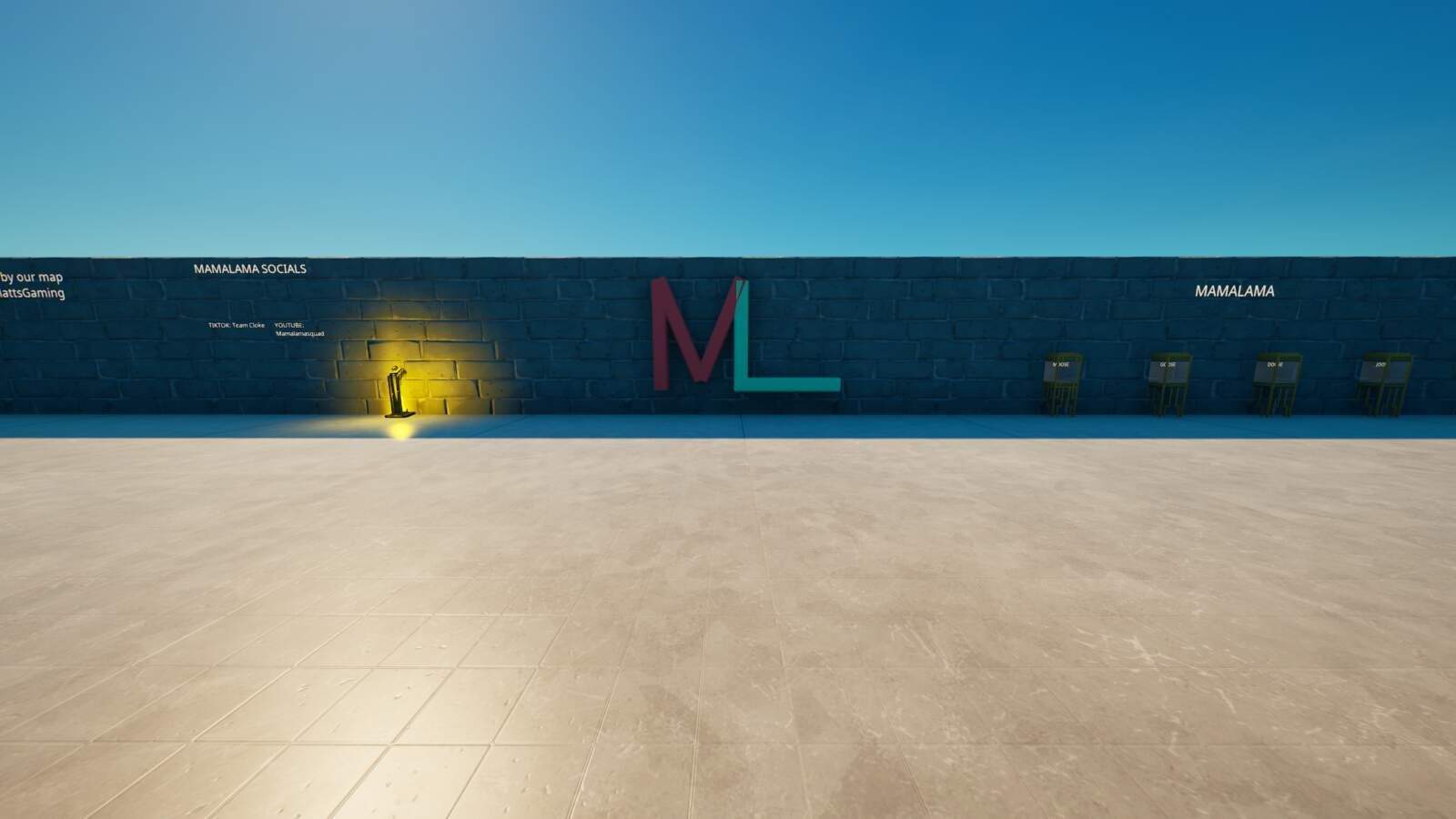 MamaLama Squad 1v1 Map