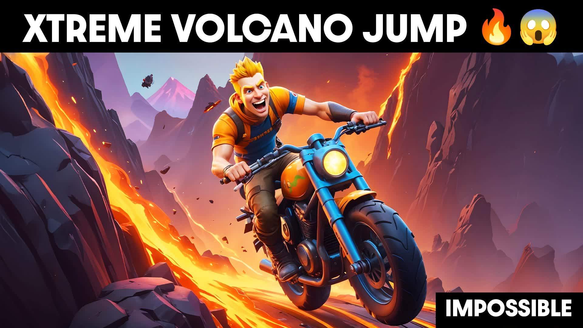 CARS VOLCANO JUMP😱 - survival mega ramp