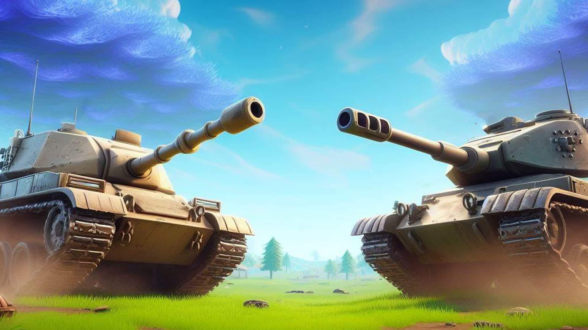 Tanks vs Tanks - 16 Person PVP