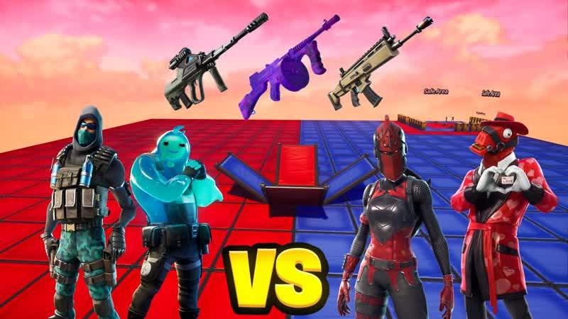 CLAN 2V2 RED VS BLUE