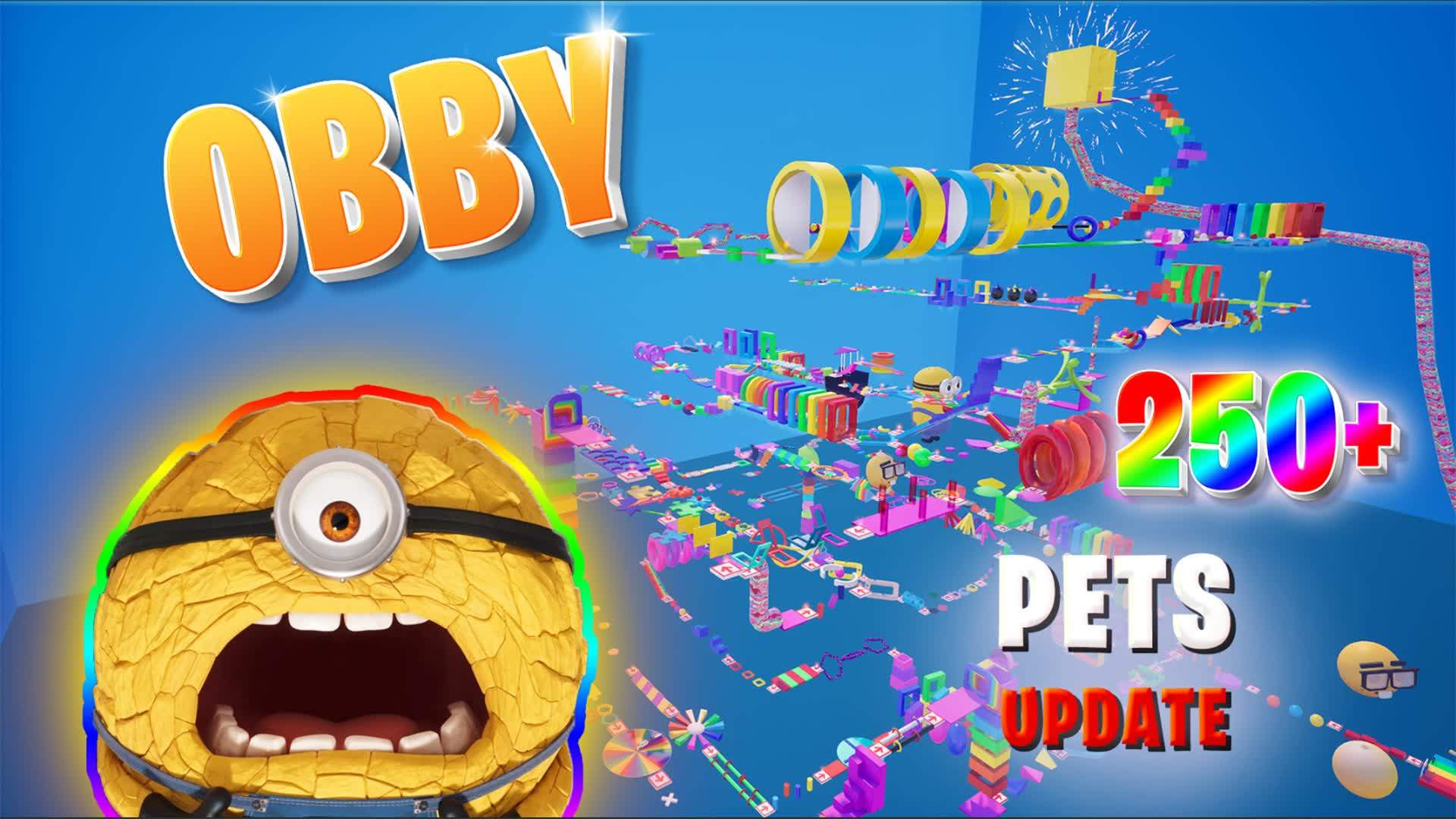 250+ LEVEL OBBY MINIONS PARKOUR ✨