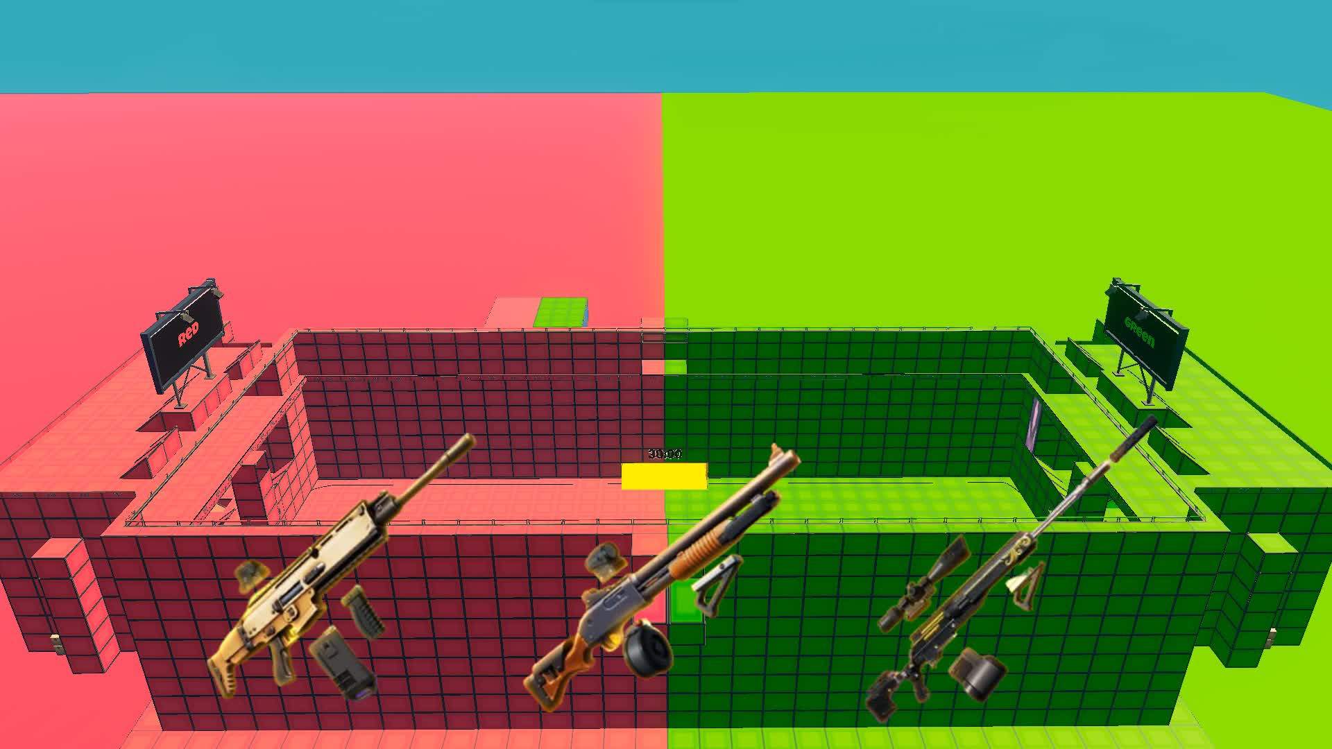 SUPERR RED vs GREEN 🔴🟢