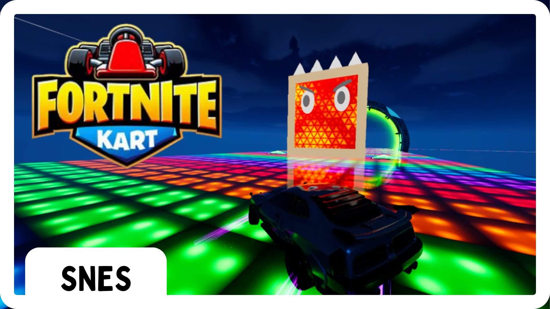 🌈 RAINBOW ROAD [SNES]