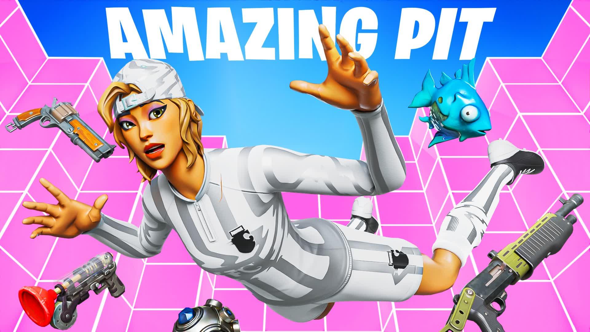 AMAZING PIT ⭐ ALL WEAPONS & VEHICLES