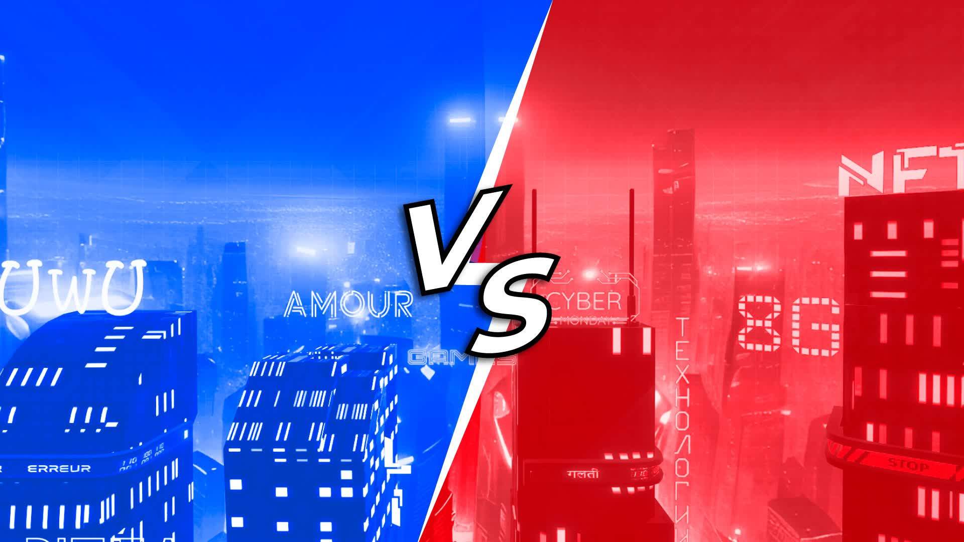 NEONPOLIS RED VS BLUE