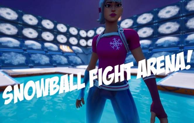 SNOWBALL FIGHT ARENA!