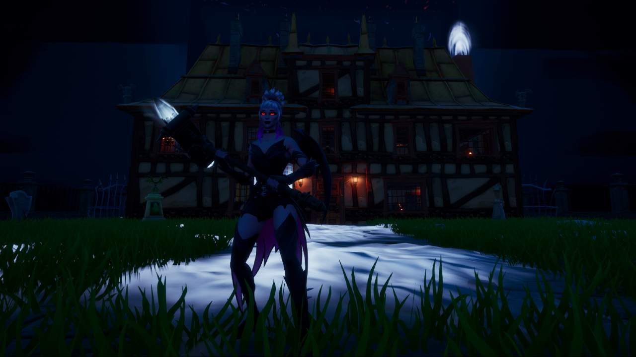 HAUNTED MANOR ESCAPE MAP