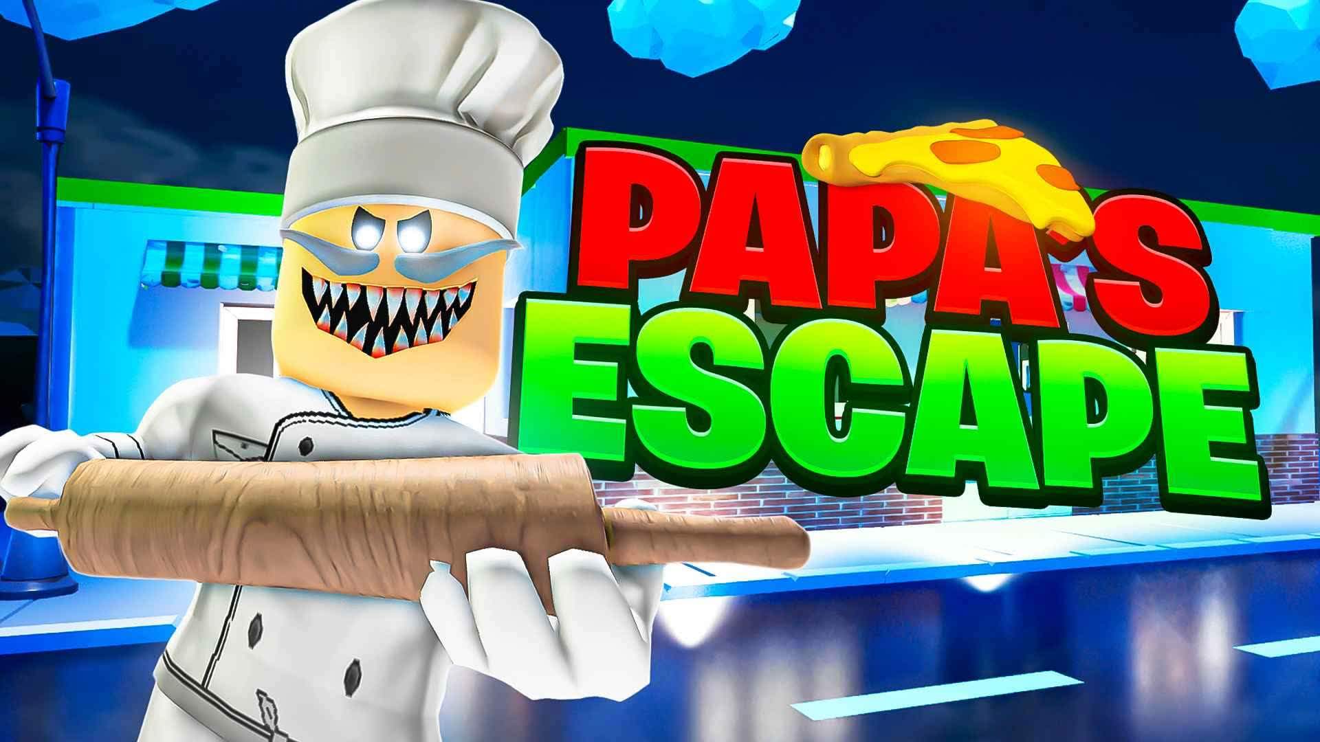 😱ESCAPE PAPA'S PIZZA PIZZERIA🍕XMAS🎄