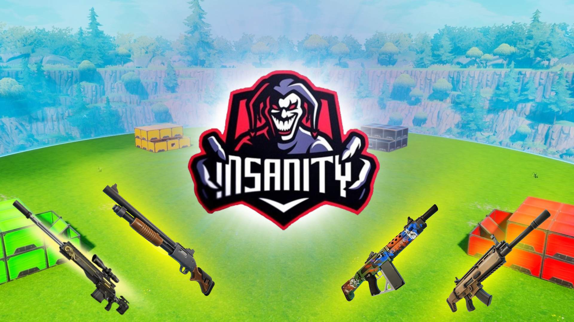 👺 INSANITY DUO ZONE WARS💫*NEW WEAPONS*