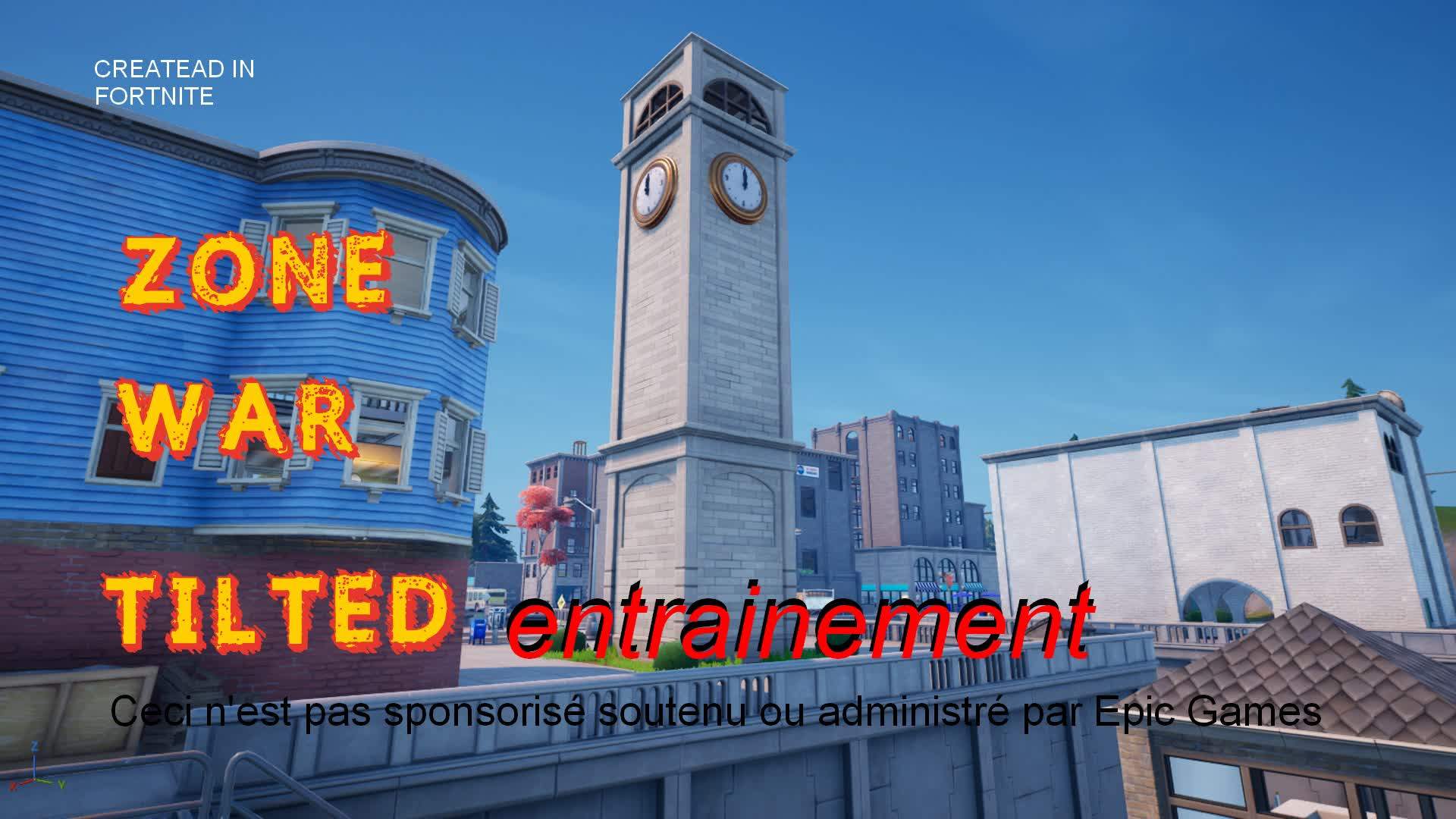 zone Wars tilted entrainement