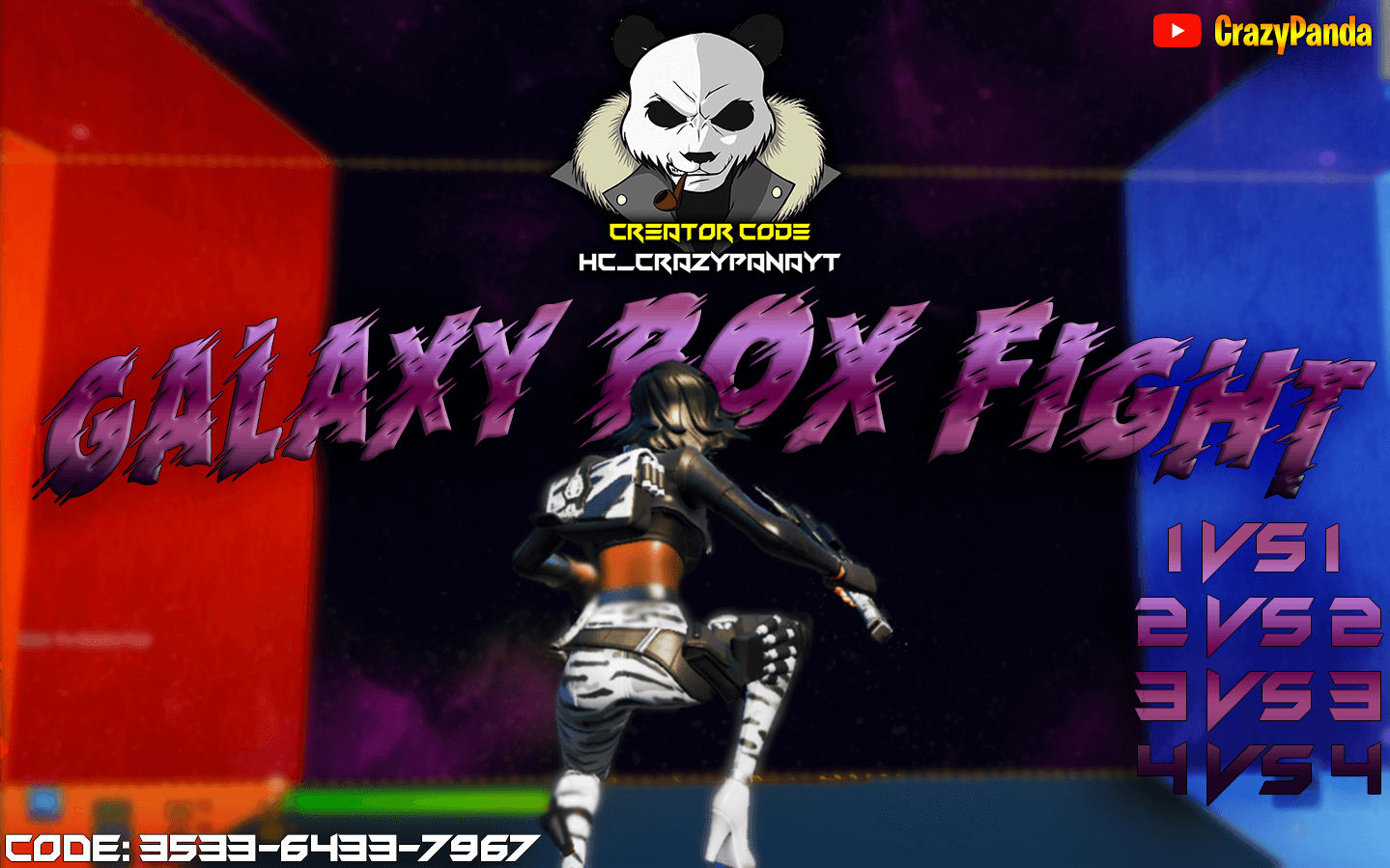 GALAXY BOX FIGHT (1VS1 2VS2 3VS3 4VS4)