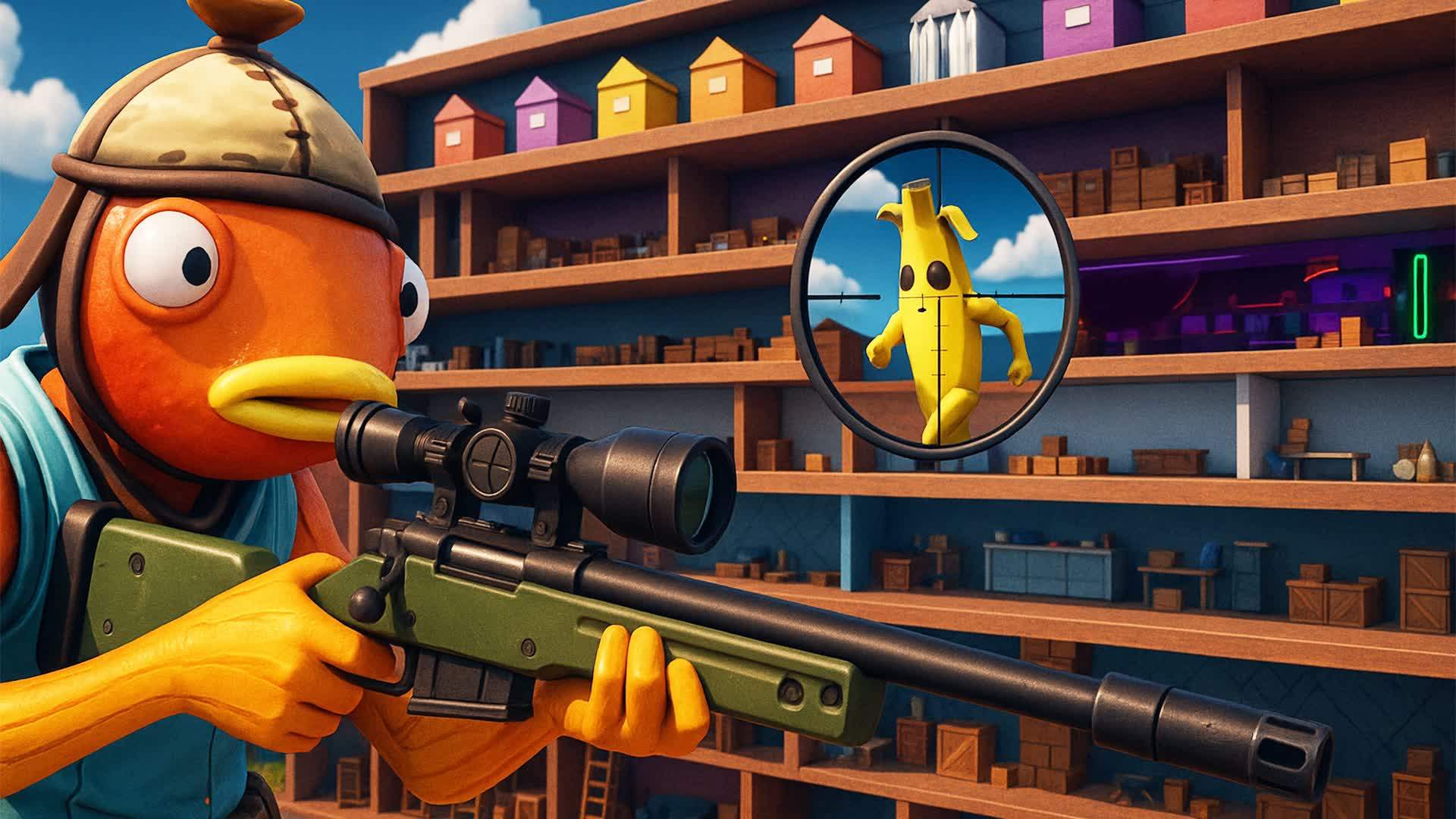 🏡 SNIPER VS RUNNER - HOUSE 🏡