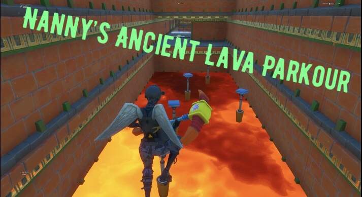 NANNY'S ANCIENT LAVA PARKOUR
