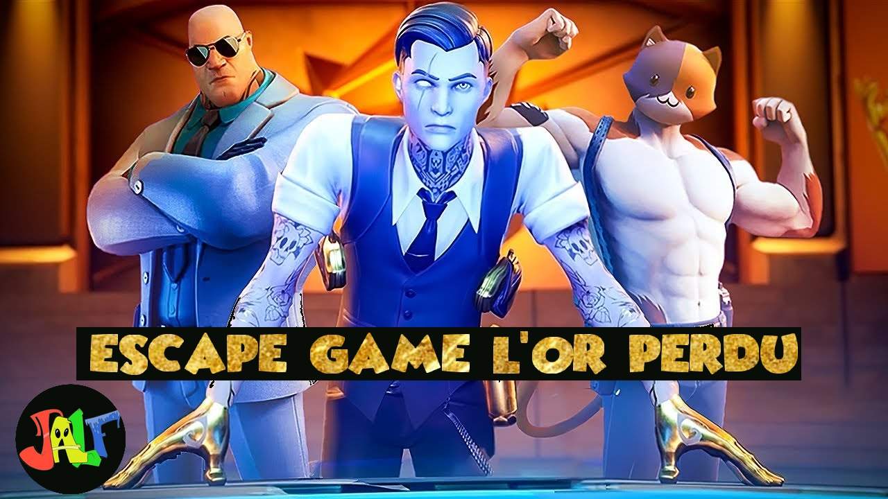 ESCAPE GAME / L'OR PERDU 1 | JALF