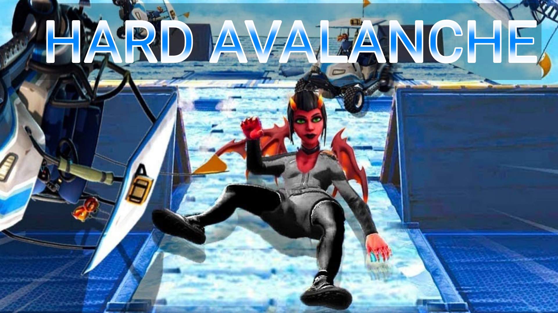 HARD AVALANCHE - REACHED THE TOP