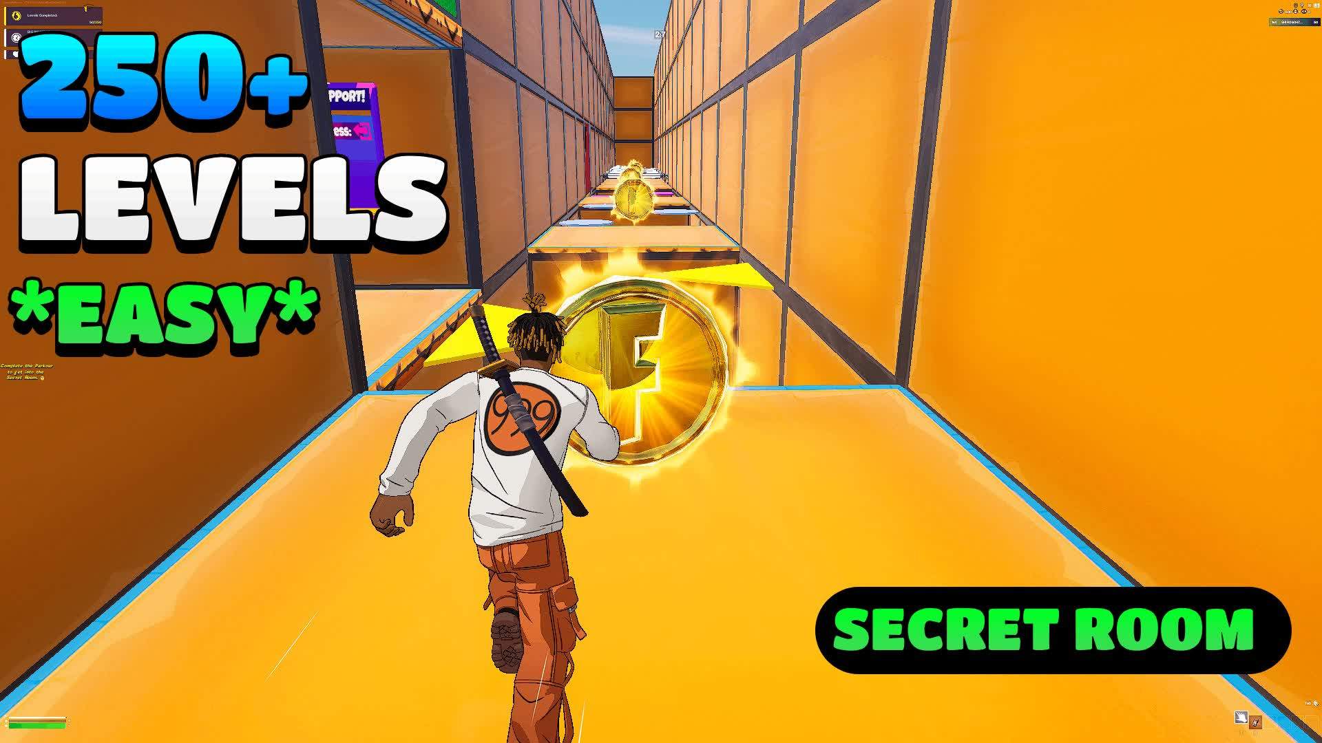 EASY DEFAULT PARKOUR 250 + DEATHRUN 🏆