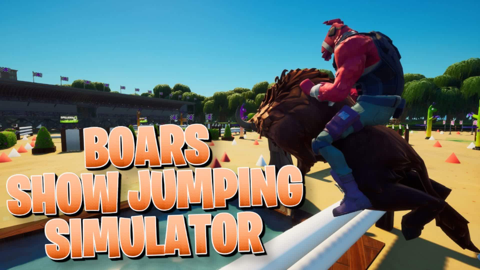 🐗 BOARS SHOW JUMPING SIMULATOR 🐗