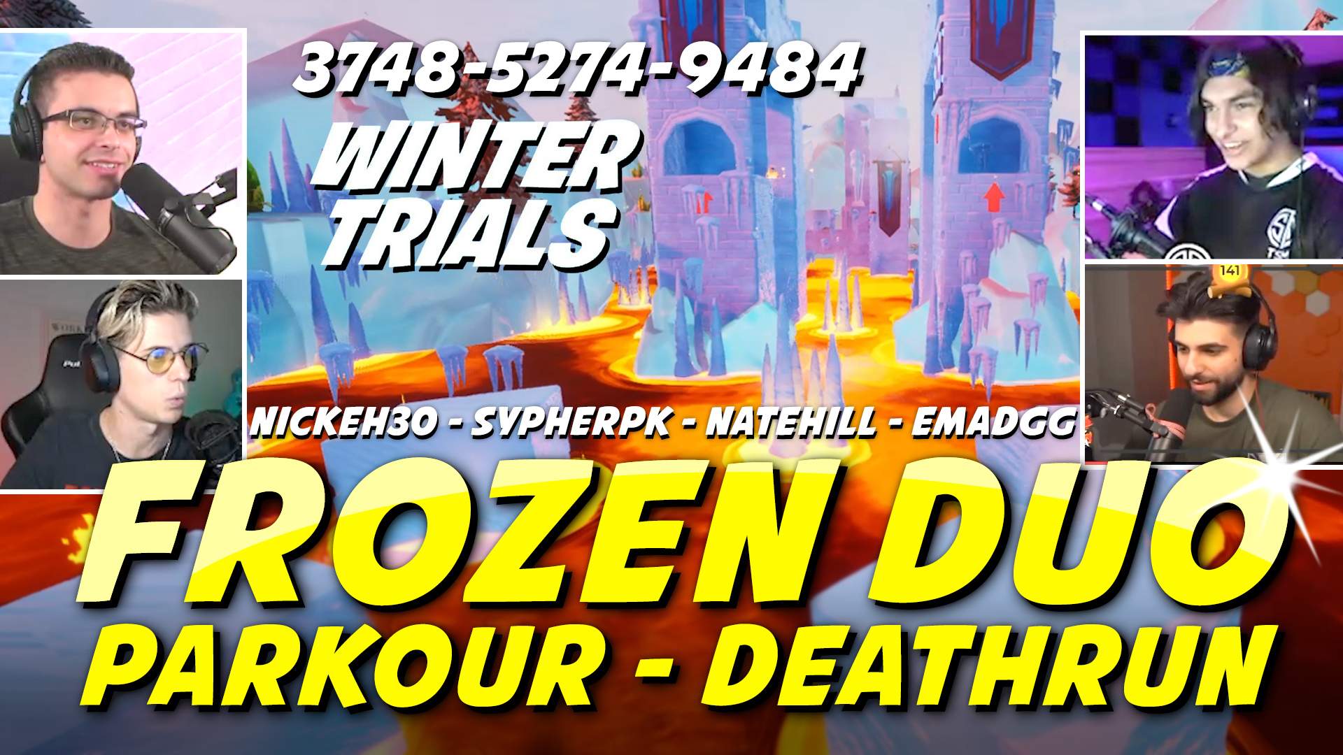 FROZEN DUO PARKOUR RUN