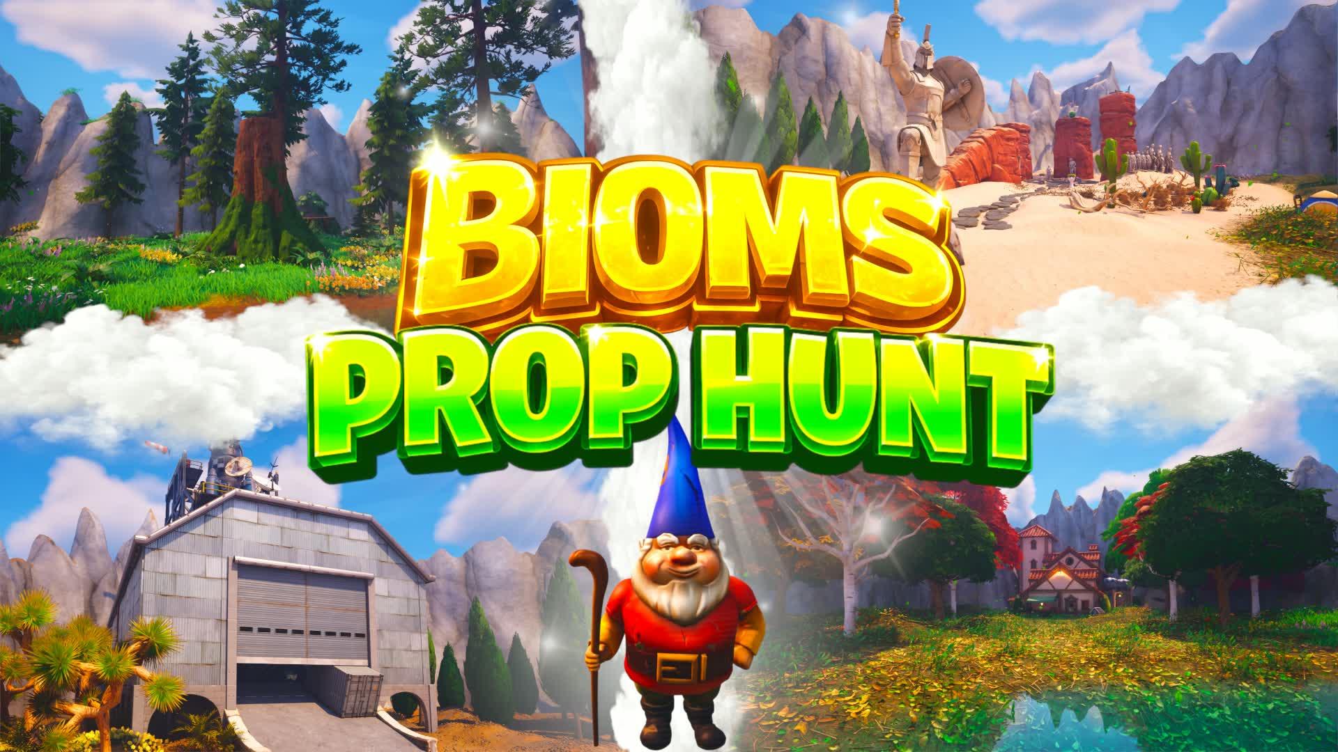 BIOMS PROP HUNT 🌴 - 20 PLAYERS