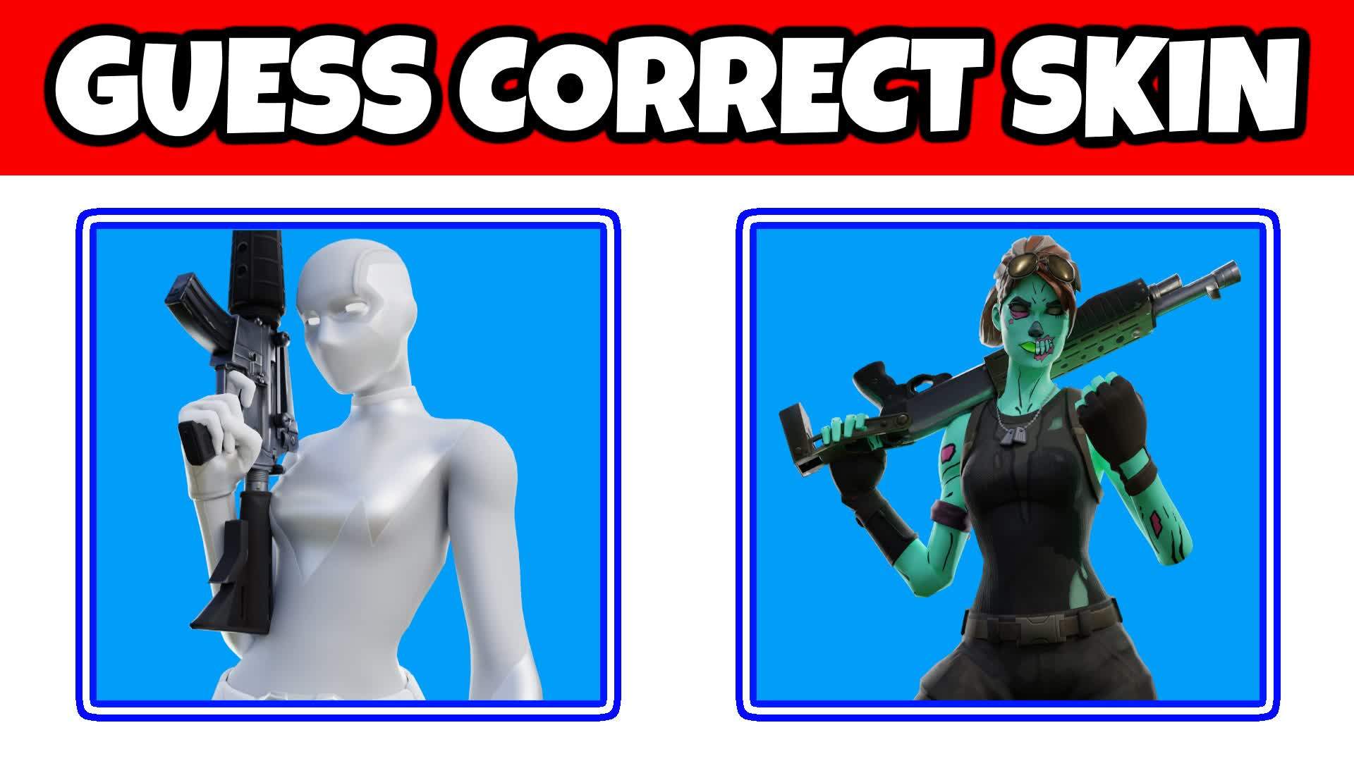 GUESS THE CORRECT SKIN 🤠