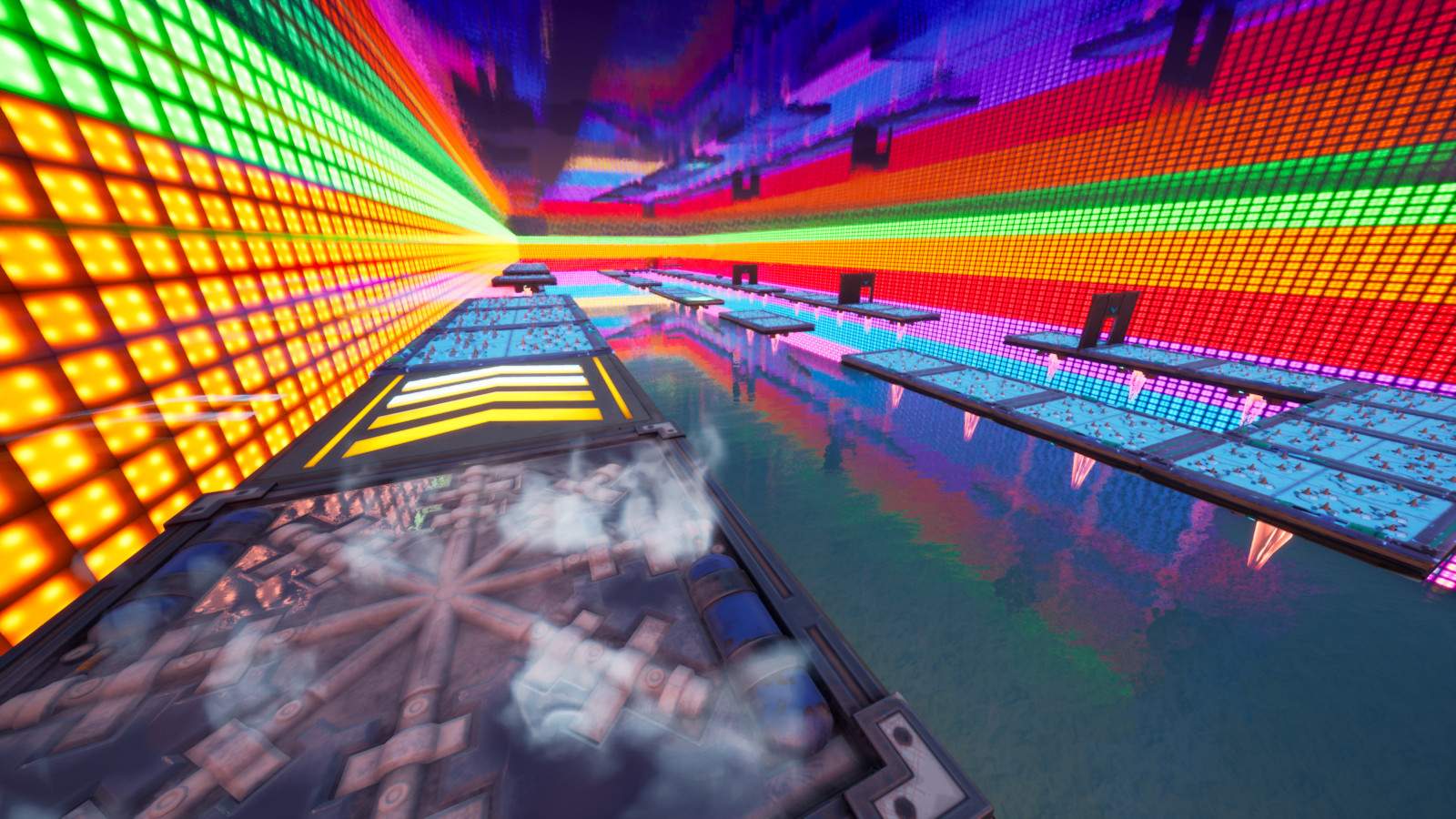 50 LEVEL EASY NEON DEATHRUN