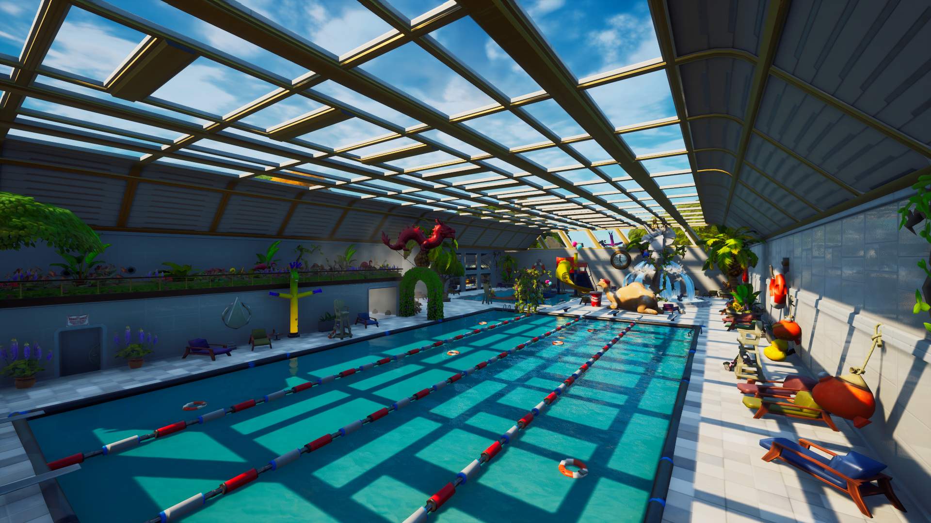 PROP HUNT - TROPICAL SWIMMING POOL