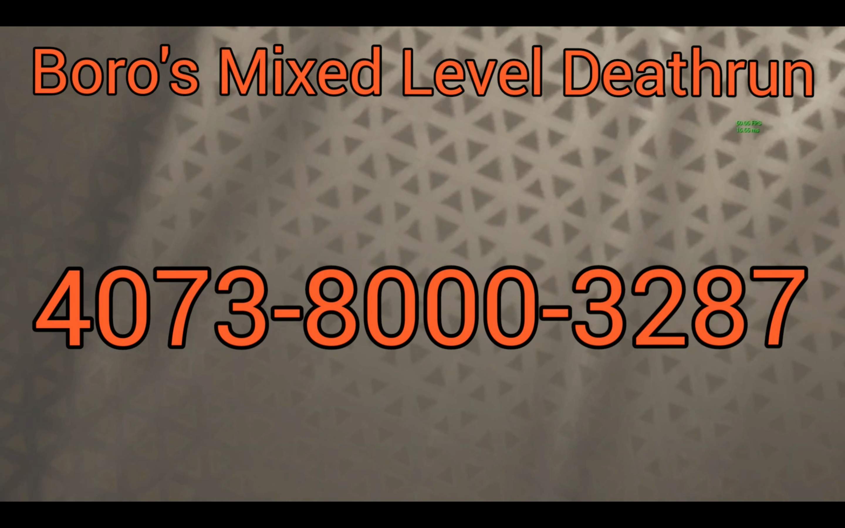 BORO'S MIXED LEVEL DEATHRUN