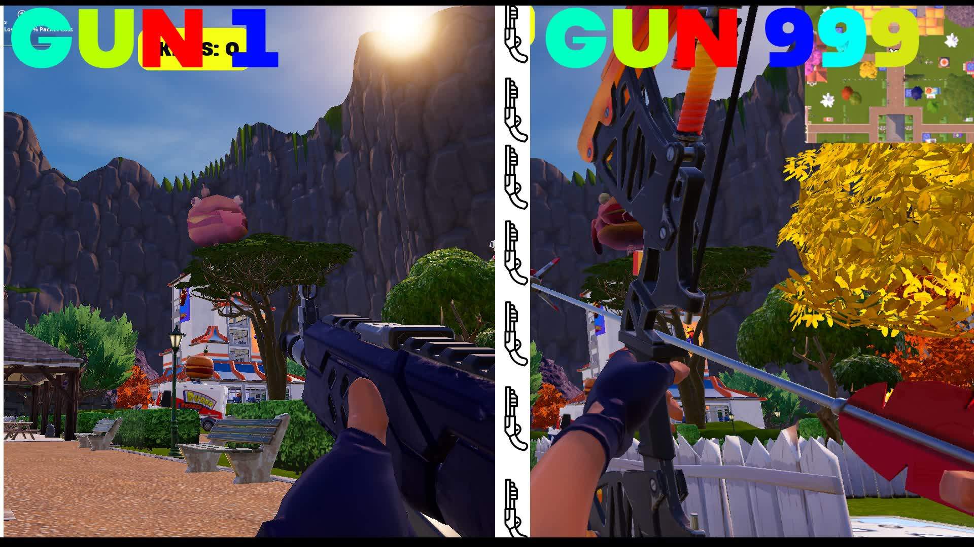 First-Person Chaos Gun Game