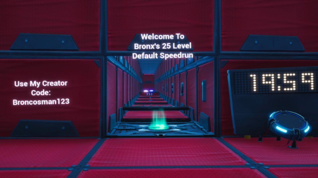 BRONX'S 25 LEVEL DEFAULT SPEEDRUN