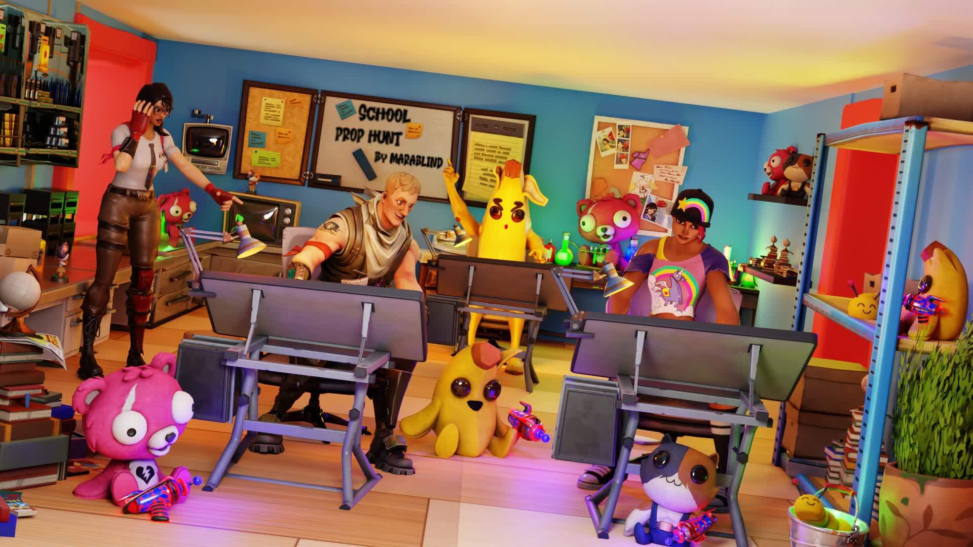 📚 PROP HUNT -  School  📚