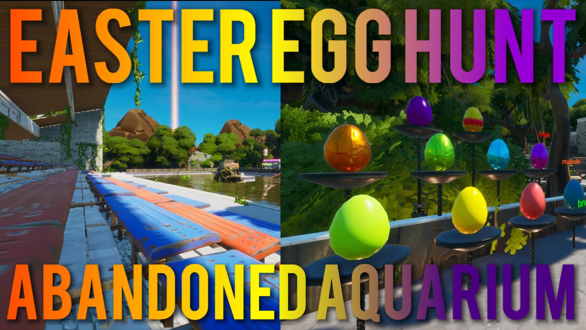 ABANDONED AQUARIUM EASTER EGG HUNT